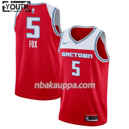 Sacramento Kings De'Aaron Fox 5 Nike 2019-2020 City Edition Pelipaidat Swingman - Lasten